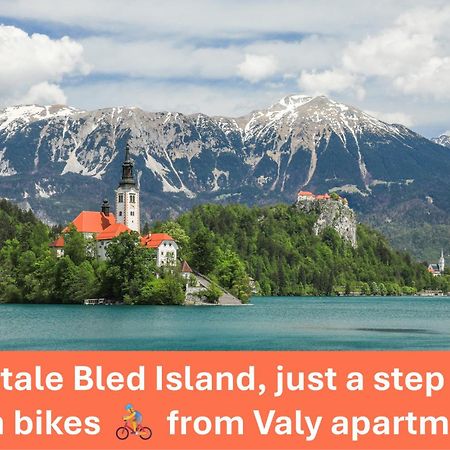 Apartment Valy - Free Bikes, Relaxing Terrace & Near Μπλεντ Εξωτερικό φωτογραφία